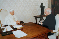2005-06-11 PHK s first audience with Benedict XVI 9