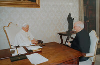 2005-06-11 PHK s first audience with Benedict XVI 13