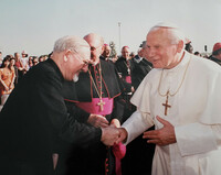1991-06-05 Visita di Giovanni Paolo II alla Radio Vaticana di Santa Maria di Galeria 2