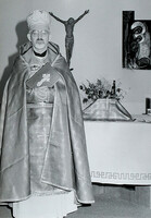 1983 PHK celebrating mass in Armenian Rite  General Curia 5
