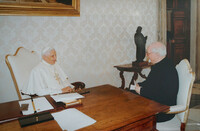 2005-06-11 PHK s first audience with Benedict XVI 15