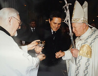 1996-12-31 Church of St. Ignatius  Rome. PHK  John Paul II 4