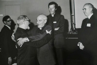 1983-09-13 PHK being congratulated after being elected General of the Society 7