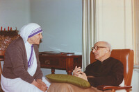 Arrupe with Mother Teresa