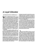 Pedro Arrupe - A Loyal Liberator by Parmanandra R. Divarkar SJ